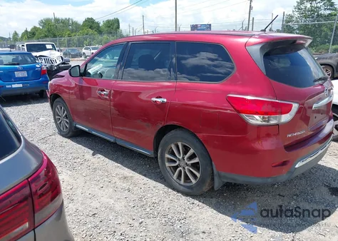 2015 Nissan Pathfinder S from USA, damaged, VIN 5N1AR2MM8FC600691